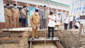 Sekda Ketapang Resmikan Dimulainya Pembangunan Masjid Babul Jannah