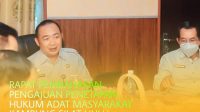 Sekda Ketapang Pimpin Rapat Pembahasan Pengajuan Penetapan Hukum Adat Masyarakat