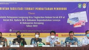 Pemkab Ketapang Terus Berupaya Tingkatkan Pendaftaran Kependudukan Masyarakatnya