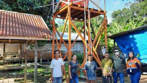 CMI Berikan Bantuan Sarana Air Bersih di Dusun Lumpak Desa Harapan Baru