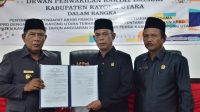 Bupati KKU Hadiri Rapat Penyampaian Akhir Fraksi DPRD