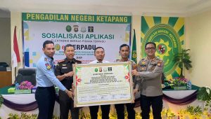 Kapolres Kayong Utara Tandatangani MoU Aplikasi Elektronik E-Berpadu