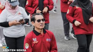 Asisten III Setda dan Ratusan ASN Mengikuti Senam Pagi Peringatan HKN ke 58