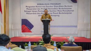 Sekda Ketapang Buka Sosialisasi Program Tingkat Kabupaten Penguatan Konservasi SDA