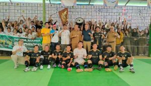 Setda FC Menang Telak Lawan Kodim FC Pada Pertandingan Futsal Sekda Cup