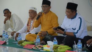 Pemerintah Desa Harapan Mulia bersama masyarakat Setempat Gelar Istighosah dan Doa Bersama