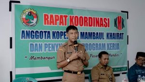 Wabup Ketapang Hadiri Rakoor Anggota Koperasi Mambaul Khairat