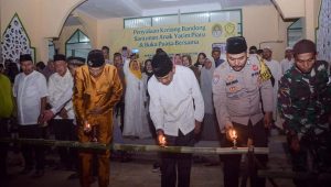 Wabup Ketapang Hadiri Tradisi Penyalaan Keriang Bandong dan Festival Meriam Karbit