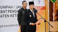 Lantik 11 Pejabat, Wabup Ketapang Harap Mampu Menjadi Teladan Bagi Pegawai Lain