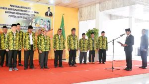 Wakil Bupati Ketapang Kukuh Kepengurusan Forum Kerukunan Umat Beragama (FKUB) Periode 2022-2027