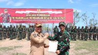 Mewakili Bupati Ketapang, Sekda Didampingi Dandim Buka TMMD ke-116 Tahun di Desa Harapan Baru