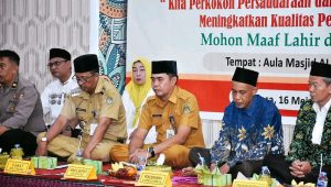 Asisten I Setda Hadiri Acara Halal Bi Halal PGRI Kecamatan Delta Pawan