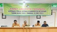 Staff Ahli Bupati Buka Rapat Anggota Tahunan Koperasi Praja Nirmala