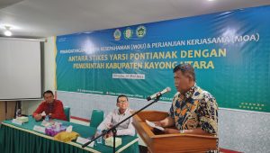 Jalin MoU Bersama Stikes Yarsi Pontianak, Bupati Citra : Berikan Kontribusi Percepatan Pembangunan Di Segala Bidang