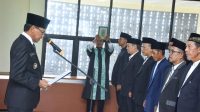 Wabup Ketapang Lantik Dewan Pengawas, Dewan Hakim Dan Panitera MTQ XXX Tingkat Kabupaten Ketapang Tahun 2023