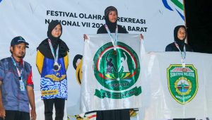 FORNAS -VII Jabar FESPATI Melalui Adelia Sumbang Emas Untuk Ketapang