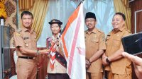 Wakil Bupati Ketapang Lepas Pelajar Asal Tumbang Titi Mengikuti Jambore Dunia Di Korea Selatan