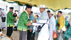 Wabup Ketapang Sambut Kedatangan Jamaah Haji Asal Kabupaten Ketapang