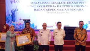 Pemkab Kabupaten Kayong Raih BKN Award, Citra Duani : Ikhlas, Sabar, Buktikan Dengan Realita dan Fakta