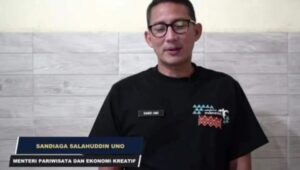 Menteri Sandiaga Uno Imbau Masyarakat Ketapang Sukseskan Napak Tilas