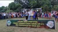 Mardianto Tutup Turnamen Sepak Bola Karang Taruna CUP Desa Pangkalan Buton 2023