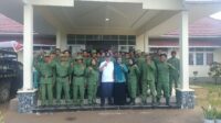 Romi Wijaya Resmi Kukuhkan SATLINMAS Kecamatan Seponti untuk Meningkatkan Keamanan dan Ketertiban