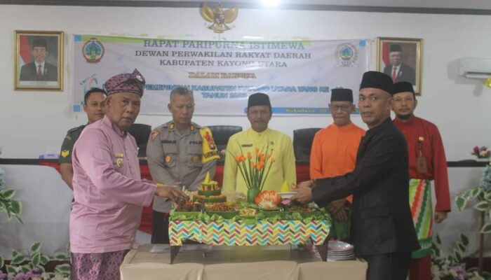 DPRD Kayong Utara Gelar Rapat Paripurna Dalam Rangka Memperingati HUT Kab. Kayong Utara Ke-16