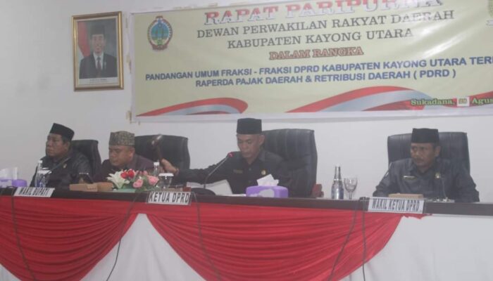 Sarnawi Ketua DPRD Kayong Utara Berharap Dengan Hadirnya Perda Pajak Daerah Dan Retribusi Daerah Dapat Meningkatkan Tata Kelola Pemerintahan Yang Baik