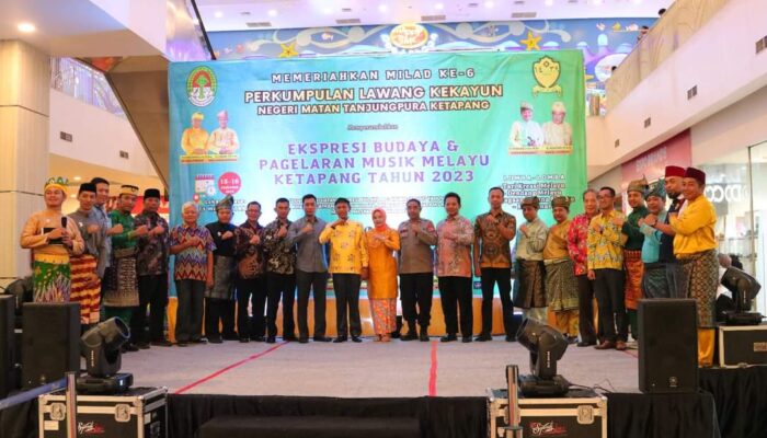 Hadiri Milad PLK Wabup Ketapang Ucapkan Terimakasih Pada PLK Yang Konsisten Lestarikan Budaya