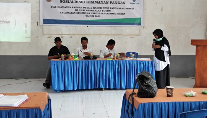 Desa Pangkalan Buton Perwakilan Dari Kalimantan Barat Ikuti Lomba Desa Pangan Aman Tingkat Nasional 