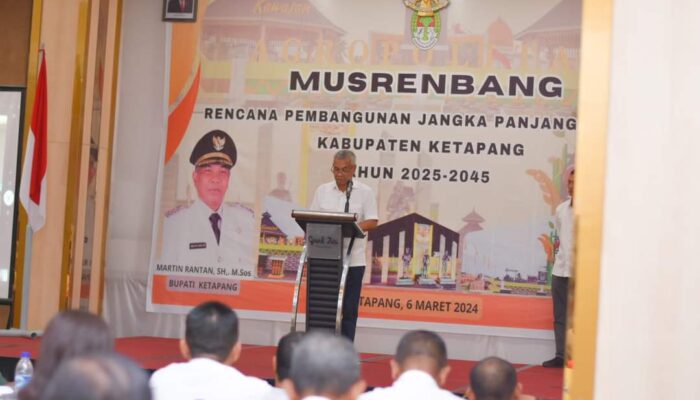 Bupati Ketapang Buka Musrenbang RPJPD Tahun 2025-2045, Begini Pesan Bupati