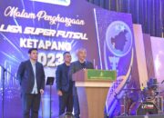 bupati Ketapang Hadiri Penutupan Malam Penghargaan Liga Super Futsal Kabupaten Ketapang Tahun 2023