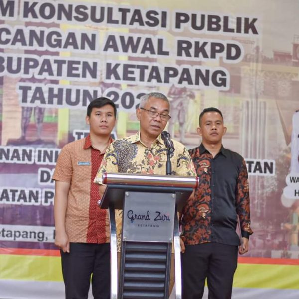 Bupati Ketapang Buka Konsultasi Publik Rencana Awal RKPD Tahun 2025