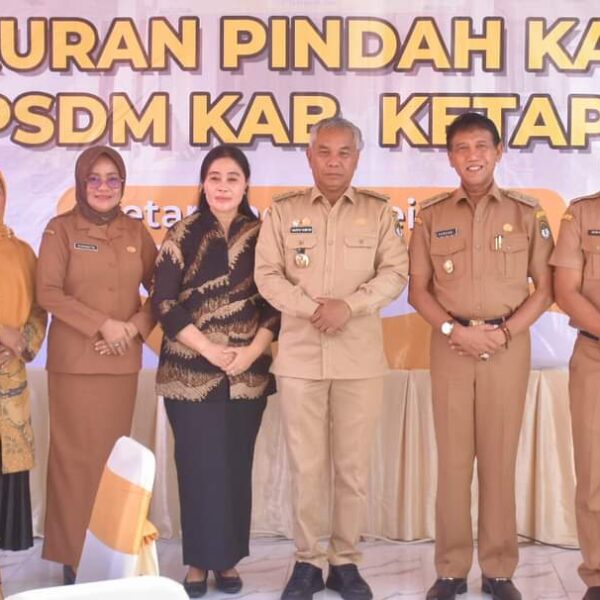 Kompak, Bupati Dan Wakil Bupati Ketapang, Hadiri Syukuran Pindah Kantor BKPSDM Ketapang