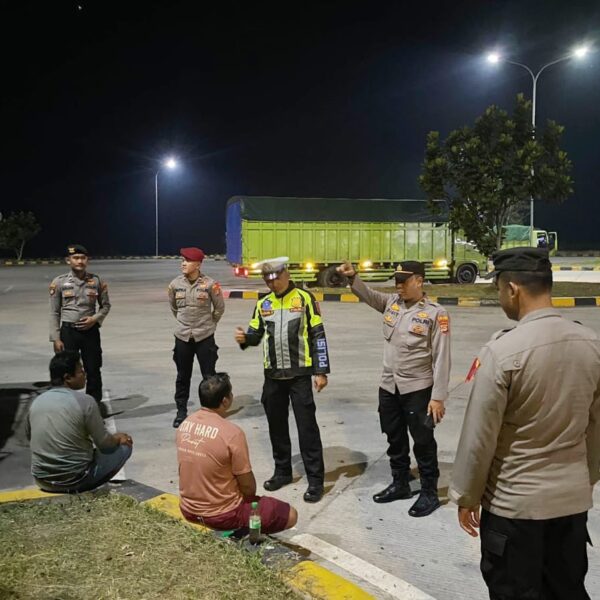 Pos Yan Operasi Lilin Krakatau 2024 Polres Tulang Bawang Gelar Patroli Dialogis, Ini Tujuannya