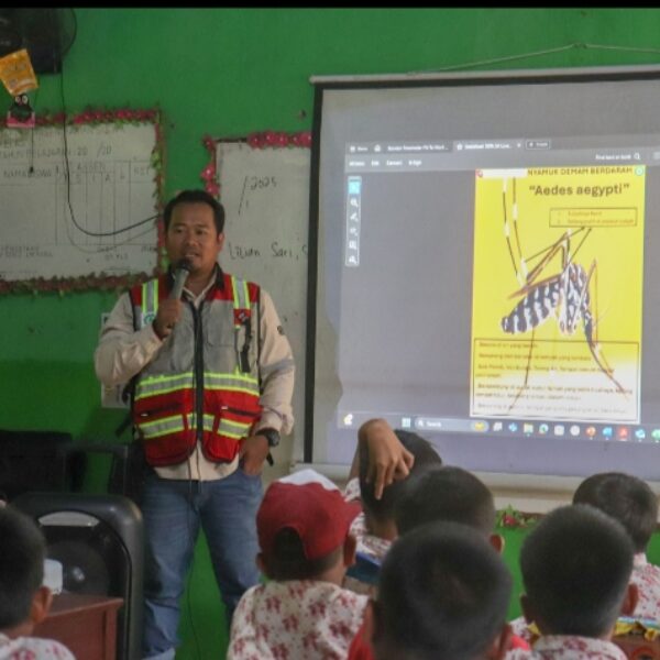 Tingkatkan Gizi dan Kesehatan Siswa, PT Manambang Muara Enim kembali menggelar Program MME Goes To School