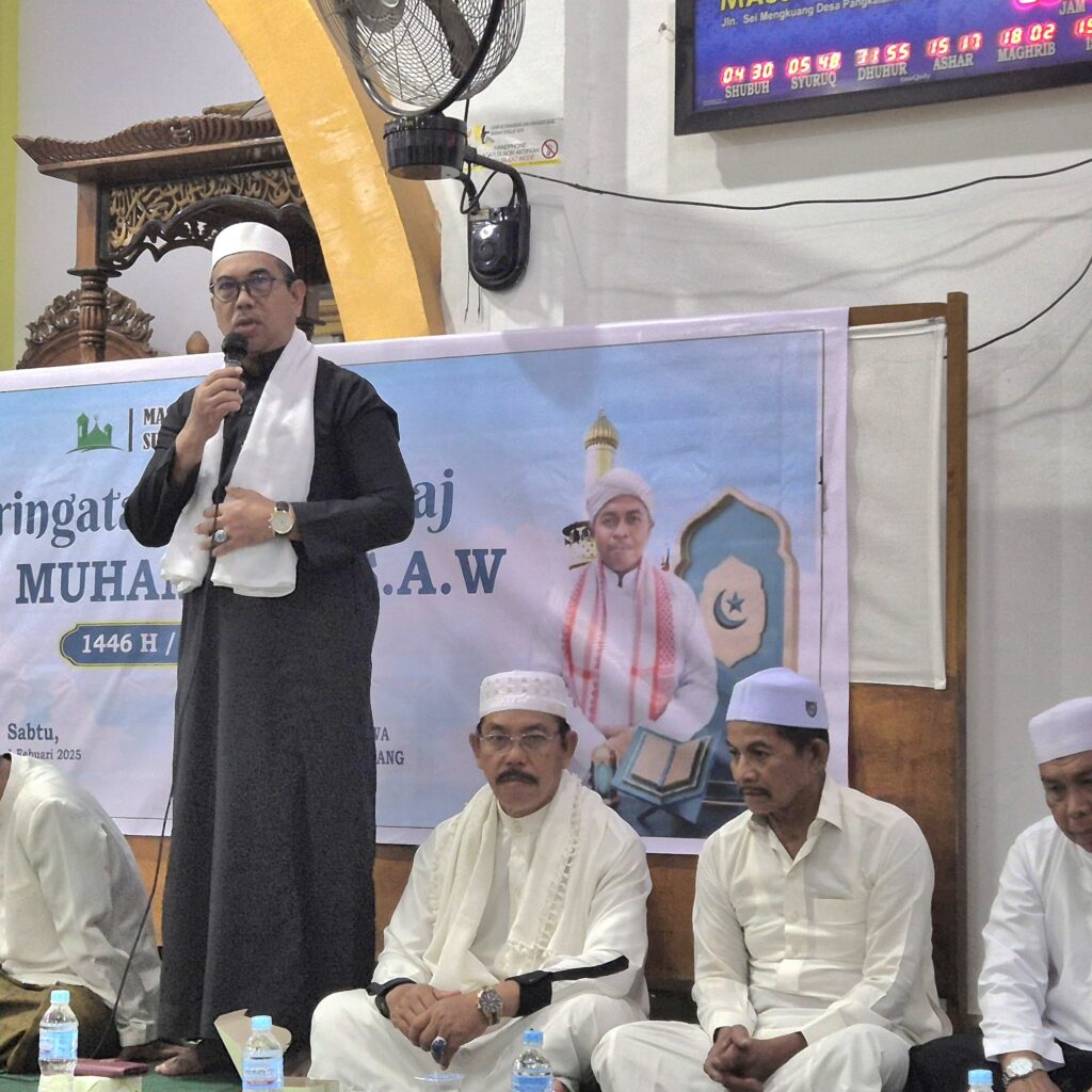 Pj Bupati Kayong Utara Hadiri Peringatan Isra’ Mi’raj di Masjid At-Taqwa Sukadana