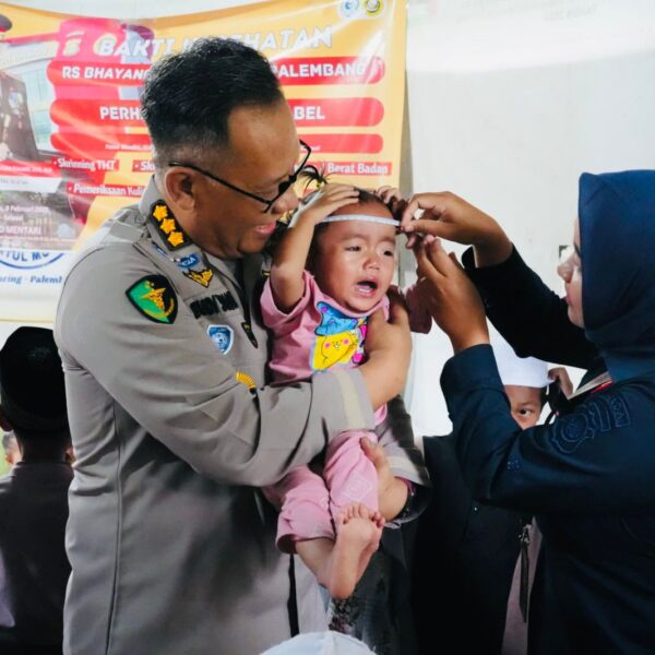 Menggandeng 21 Tenaga Dokter Specialis, RS Bhayangkara M Hasan Palembang Gelar Bhakti Kesehatan
