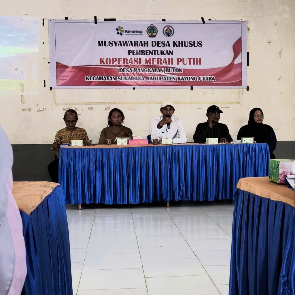 Desa Pangkalan Buton Bentuk Koprasi Merah Putih