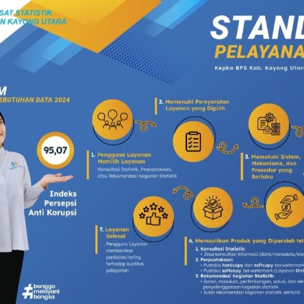 Badan Pusat Statistik Kayong Utara Buka Pelayanan Kepada Masyarakat 