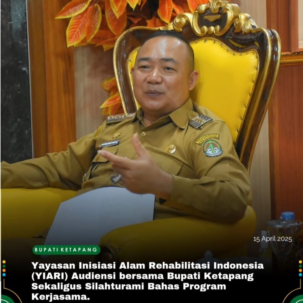 Bupati Ketapang Menerima Audiensi YIARI dan Komunitas The Power of Mama Ketapang