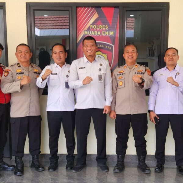 Lapas Muara Enim Kunjungi SatSabhara dan SatResnarkoba Polres Muara Enim