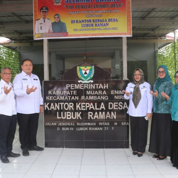 Miliki Layanan Online Terpadu dan Produk UMKM Unggulan, Desa Lubuk Raman Potensi Juarai Desa Terbaik Sumsel