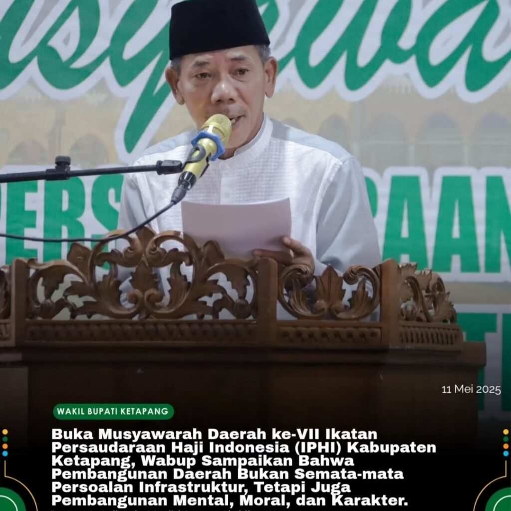 Wabup Ketapang Buka Musyawarah Daerah Ke – VII IPHI Kabupaten Ketapang 