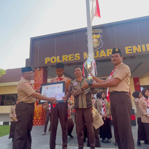 Waka Polres Muara Enim Buka Bhayangkara Scout Competition V: Tanamkan Semangat Kerja Keras dan Doa