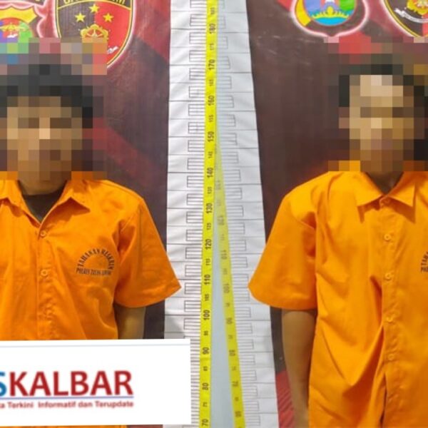 Tekab 308 Presisi Polres Tulang Bawang Tangkap Dua Pelaku Persetubuhan Anak Dibawah Umur di Kebun Karet