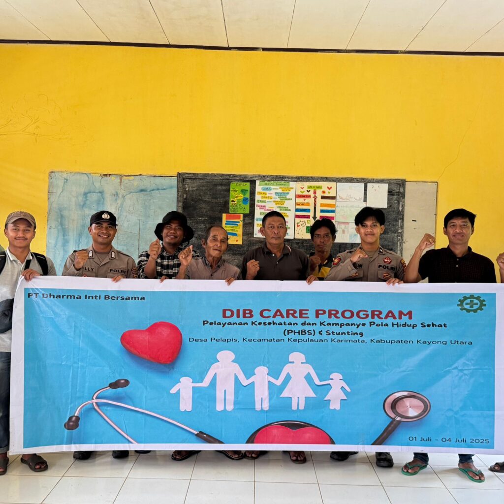 Peduli Kesehatan Masyarakat Pesisir, PT DIB Keliling Desa Pelapis