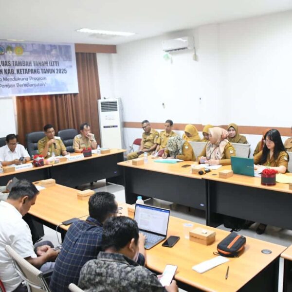 Dukung Swasembada Pangan Berkelanjutan, Pemkab Kayong Utara Gelar Rakor Percepatan LTT bersama Kementan RI