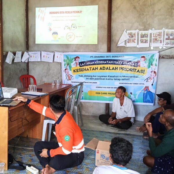 PT DIB Gandeng Puskesmas Desa Pelapis, Ratusan Warga Terbantu Kendalikan Hipertensi