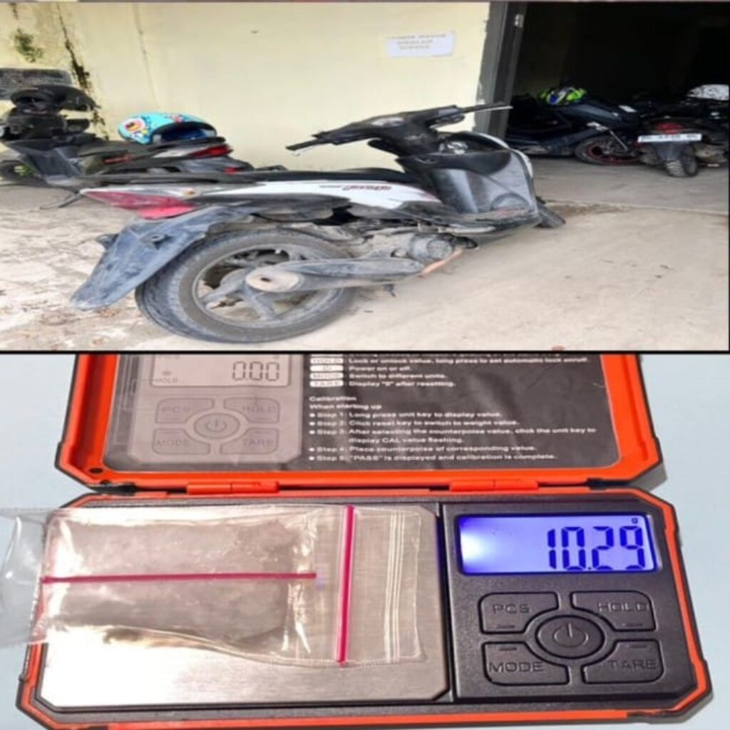 Polres Muara Enim Ringkus Pengedar Sabu 10,29 Gram di GOR Pancasila